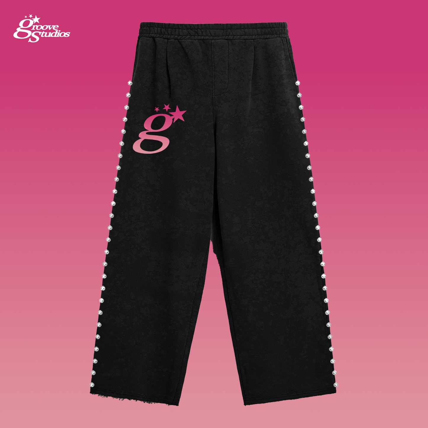 Groove Studios "PREMIERE" Black Sweat Pants